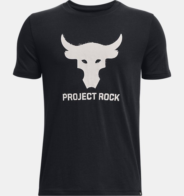 Under Armour Boys' Project Rock Brahma Bull Short Sleeve